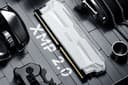 Lexar ARES RGB RAM DDR4 16Go Kit (2x8Go) 4000 MHz, DRAM 288-Pin U-DIMM PC Mémoire RAM, XMP 2.0 Memoire Haute Performance, CL18-22-22-42, PC4-32000, Blanc - 6