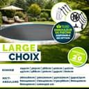 tillvex Elite Pool Solar Foil 400 µm Rectangular 549 x 274 cm Premium Solar Tarpaulin ProHeat QB4 Heat Tarpaulin Can Be Cut to Size Solar Cover Pool Heating for Water Heating - 9