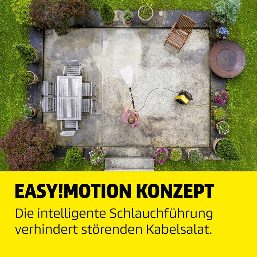 Kärcher Nettoyeur Haute Pression K 5 Comfort Premium Home, Pression : 145 Bar, débit : 500 l/h, Surface : 40 m²/h, Tuyau Haute Pression Extra Flexible, Enrouleur de Tuyau, Multi Jet 4 en 1, Home Kit - 7
