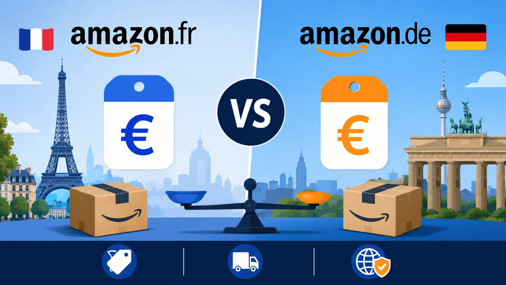 Amazon France vs Amazon Allemagne : où acheter moins cher en 2026 ?