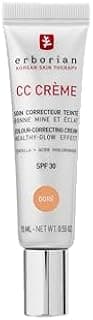 Erborian - CC Cream with Centella Asiatica- Color Correcting Cream with Healthy Glow Effect - Natural and Luminous Finish - Long-Lasting Hydration - Korean Cosmetic Care - Doré 15 ml - 1