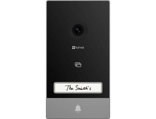 EZVIZ 2K Video Doorbell with Camera, Door Intercom with 7 Inch Colour Touch Screen, Person Detection and Two-Way Audio, Intercom with Door Opener, Supports Dual Band WiFi, HP7 - 3