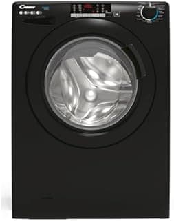 CANDY - Lave-Linge Hublot - Machine à Laver 8kg/1400 trs/min - Classe Énergétique B - 15 Programmes - Ecran Digital, Programmes en Accès Direct - Noir - 85 x 60 x 52 cm - Modèle CS 148TMBBE/FR - 1