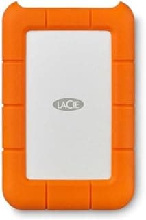 LaCie Rugged Mini 5TB — antichoc, USB‑C Disque dur externe portable 2,5", pour Mac et Windows — Service Rescue Data Recovery inclus