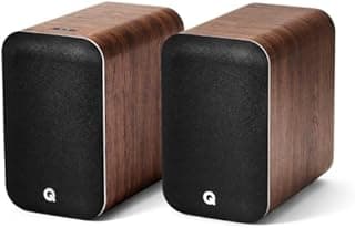Q Acoustics Q M20 Noyer - Enceinte sans-fil Hi-Fi (la paire) - 1
