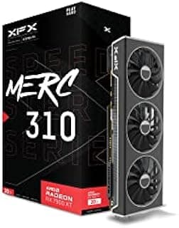 XFX Speedster MERC310 AMD Radeon™ RX 7900XT Gaming Carte Graphique 20GB GDDR6, AMD RDNA™ 3(RX-79TMERCU9)