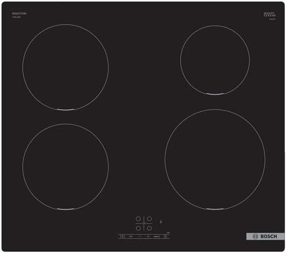 Bosch Serie 4 PUE611BB5E Induction hob, 60 cm, Black, Built in - 1
