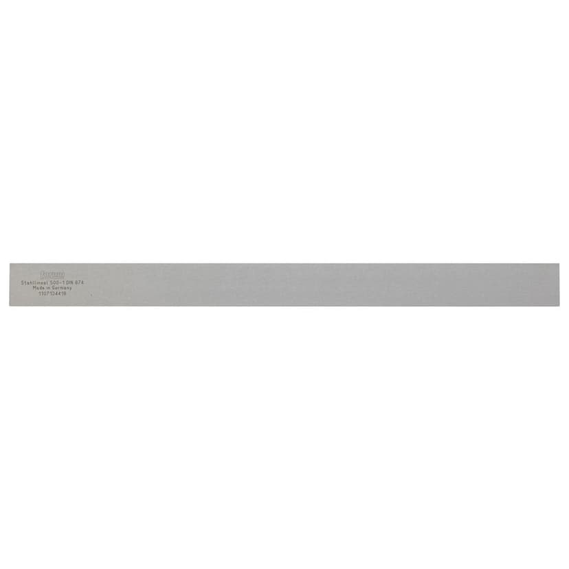 Forum DIN 874/I 1000 x 50 x 10 mm Steel Rule 4317784859264 - 1