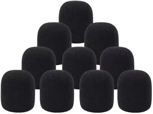 Cloud II Lot de 10 housses de filtre anti-pop de rechange…