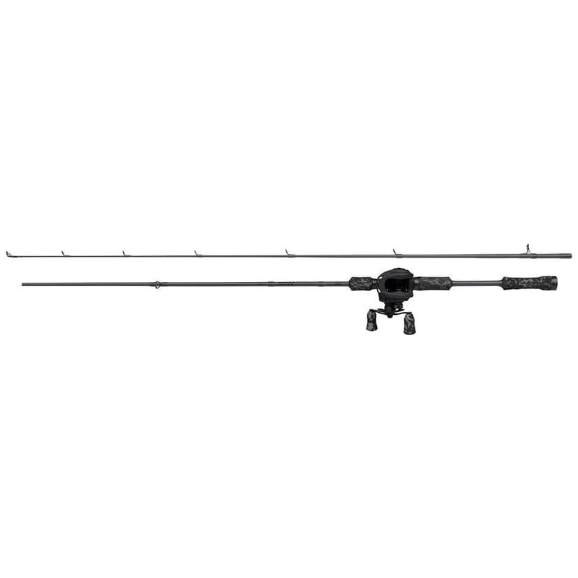 Abu Garcia MAX X Black Ops Casting Fishing Rod and Reel Combo, 1.98 m 10-40g, River Set, Baitcast Combos for Freshwater Predator Anglers, Pike Perch and Zander - Black - 4