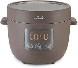 Yum Asia Tsuki Mini Rice Cooker with Shinsei Ceramic Bowl… - 1