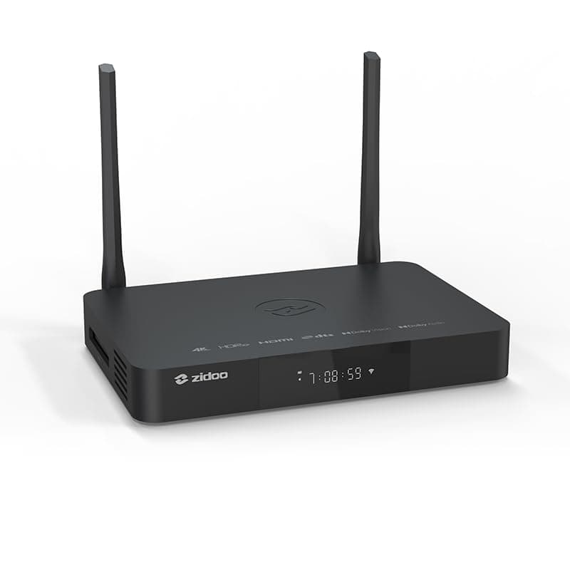Zidoo Z9X Pro 4K HDR Media Player, 4K Android TV Box, Android 11 OS, RTD1619BPD Quad-Core 64bit Processor 4G+32G, VS10 Image Quality Engine, HDR10+MKV, pour la Lecture vidéo et Audio - 3