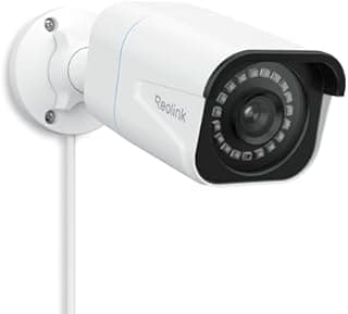 Reolink 4K Caméra IP PoE avec Détection Personne/Véhicule/Animal, Caméra de Surveillance Extérieure avec Etanche IP67, Fente pour Carte microSD, Vision Nocturne IR, Support Audio, Time Lapse, RLC-810A - 1