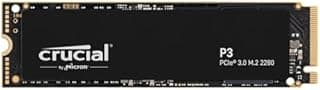 Crucial P3 500GB M.2 PCIe Gen3 NVMe Internal SSD - Up to …