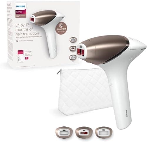 Philips Lumea IPL 9000 Series BRI955/00 Épilateur à lumière pulsée avec SenseIQ