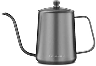 Easyworkz Gage Gooseneck Pour Over Coffee Kettle 350ml Stainless Steel 304 Coffee Pot with Long Narrow Spout Hand Drip Kettle - 1