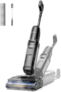 Tineco Floor One S7 Stretch Steam Cleaner, 2-in-1 Wireless Steam Mop Vacuum Cleaner, 140°C HyperSteam, 180° Flat Installation, FlashDry Self-Cleaning, 80 Min Battery Life, Anti-Tangle-Design - 1