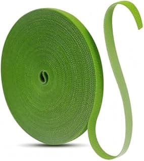 Redamancy 15m Attaches De Jardin pour Plantes, Attache Plante Grimpante, Attaches de Jardin pour Plantes, Lien pour Attacher les Tomates, Liens de Jardinage pour Ligatures, Attache Tomates Reutilisabl - 1