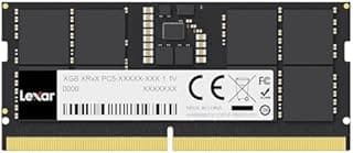 Lexar SODIMM 16GB DDR5 RAM 5600 MHz, 262-Pin DDR5 Laptop RAM, High-Performance Gaming DRAM SO-DIMM for Laptop Memory/All-in-one Intel NUC mini-PC, 1.1V, CL46-45-45-90(LD5S16G56C46ST-BGS) - 1