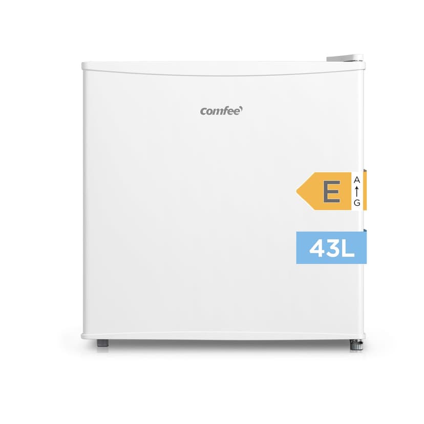 COMFEE' Comfee RCD50WH2E Mini Refrigerator 43L Cooler with Ice Compartment, Refrigerator, Small for Bedroom and Office, Fast Cooling in Cooler Box, Control - 1