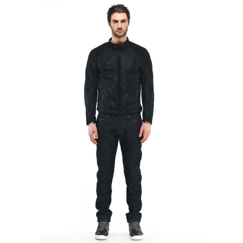 Dainese Sevilla Air Tex Jacket, Veste Moto Été, Homme, Noir/Noir, 50 - 5