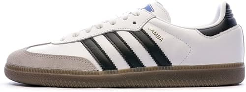 adidas Samba Og, Men's Gymnastics Shoes, White (Ftwr White/Core Black/Clear Granite Ftwr White/Core Black/Clear Granite), 8 UK (42 EU)