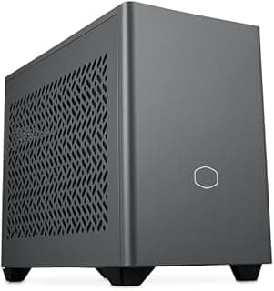 Cooler Master NR200P MAX V2 Mini-ITX SFF-Gehäuse – 280 mm AIO-Kühler, 850 W SFX Gold ATX 3.0 Netzteil, verbessertes Design, miditower GPU-Unterstützung, PCIe 4.0 Riser-Kabel, USB 3.2 Gen 2x2 Typ-C - 1