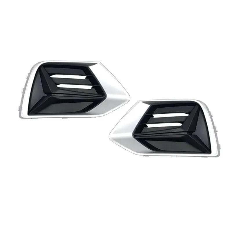 Fog Light Cover Car Front Left Right Bumper Fog Light Grille Cover Cap Car-styling For A-udi Q3 2013 2014 2015 2016 2017 2018 2019 2020 2021 Front Bumper Grille(2013-2015,Right) - 7