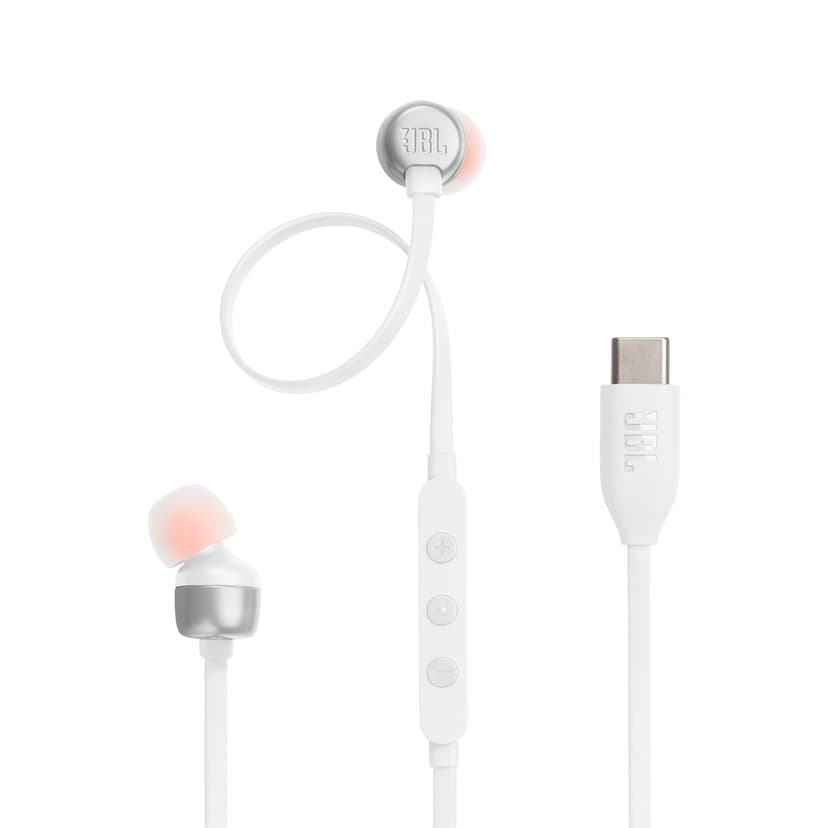 JBL Tune 310 C Hi-Res Wired Earbuds with Microphone, Flat… - 1