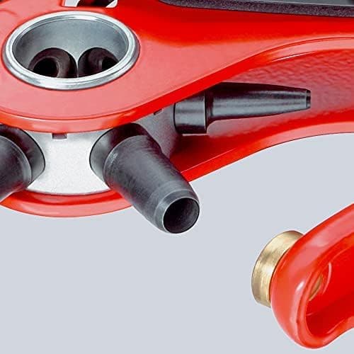 Knipex Pince emporte-pièces revolver revêtement poudre, rouge 220 mm, 90 70 220 EAN - 4