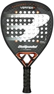 Bullpadel Vertex 04 25 Unstrung 370G Padel Racket Padel Racket Dark Grey - Orange