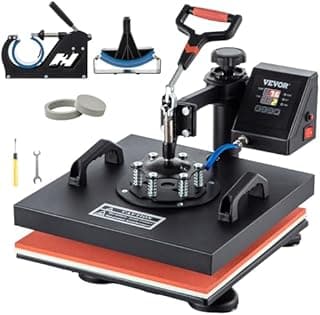 VEVOR Presse de la Chaleur 5 en 1 38 x 38 cm Machine de P…