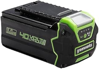 Greenworks 40V Batterie G40B5, batterie puissante rechargeable Li-Ion 5Ah adaptée à tous les outils de la série Greenworks 40V - 1