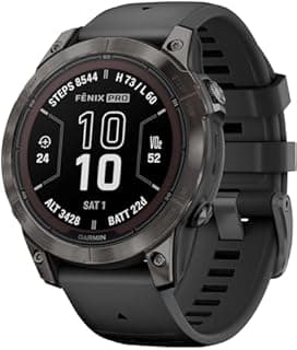 Garmin Fenix 7 Band, gray/Black, 47mm, Pro Sapphire Solar - 1