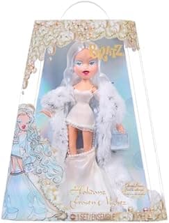 Bratz Holidayz Frosty Nightz - Cloe Collector’s Edition Doll, Comes with Real Fashions and Accessories, White, Blue
