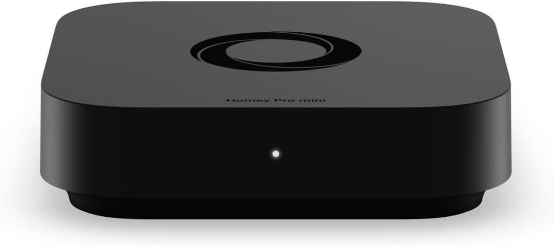 Homey Pro mini | Smart Home Automation Center - Features Zigbee, Ethernet, Matter and Thread.Compatible with Apple Siri, Amazon Alexa and Google Home.