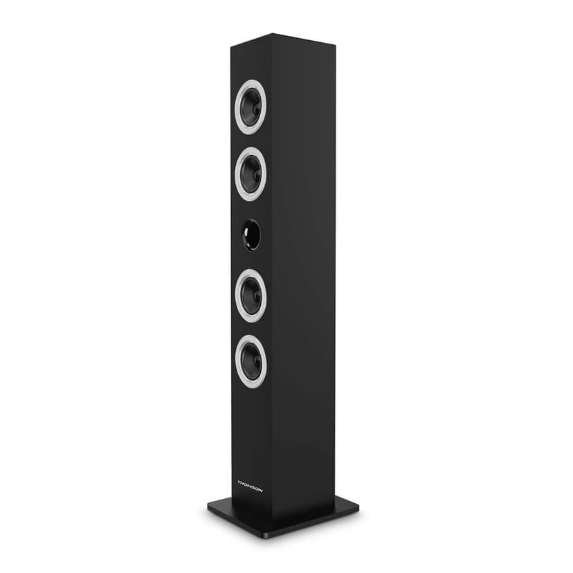 THOMSON Tour de Son Bluetooth avec Lecteur CD, Enceinte Colonne Hifi 60W, Radio FM, Port Aux et USB, MP3 et Affichage LED - Noir - DS120CD - 4