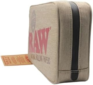 RAWTHENTIC! RAW Smell Proof Smokers Pouch - 5 Layer Odour Protection! (Large)