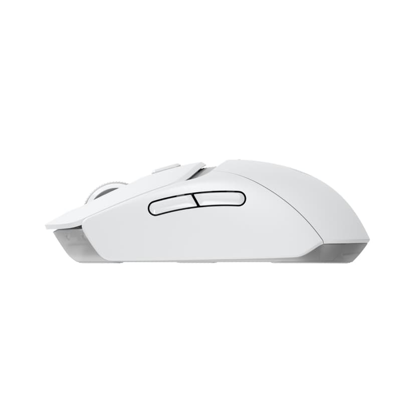 Logitech G309 LIGHTSPEED Wireless Gaming Mouse, Lightweight, LIGHTFORCE Hybrid Switches, HERO 25K Sensor, 300+ Hour Battery Life With AA Battery, 6 Programmable Buttons, PC & Mac - White - 2