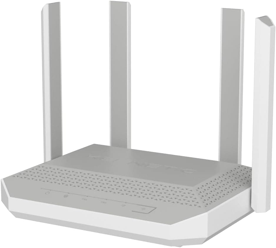 Keenetic Titan BE7200 Mesh Wi-Fi 7 Multi-Gigabit Router with 1 x 10G, 1 x 2.5G and 4 x 1G Smart Switch and Multifunctional USB 3.2 and 2.0 Ports