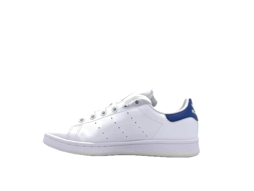 Adidas Stan Smith J, Gymnastics Shoe, FTWR White/FTWR White/Dark Blue, - 5
