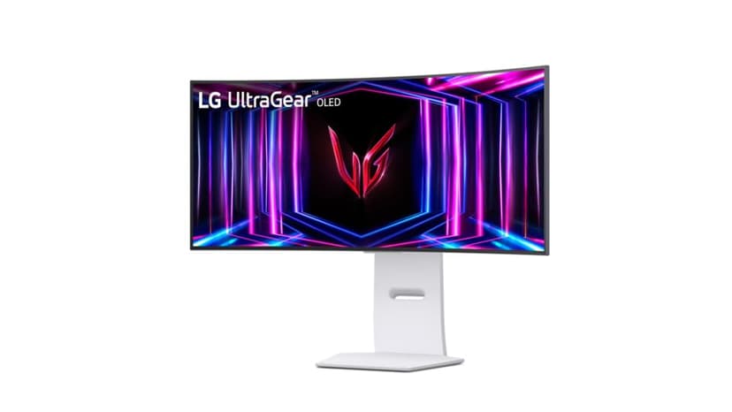 LG Ultragear™ 34GS95QE-W.AEU Ecran PC Gaming 34" - Dalle OLED résolution QHD (3440x1440), 0.03 ms GtG 240Hz, DisplayHDR™ TrueBlack 400, DCI-P3 98.5% (CIE1976), AMD FreeSync Premium Pro, NVIDIA G-Sync - 9