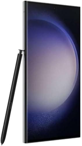 Samsung Galaxy S23 Ultra 5G 256GB, Phantom Black Dual Sim (Single Sim+ e-sim) Unlocked (Renewed)