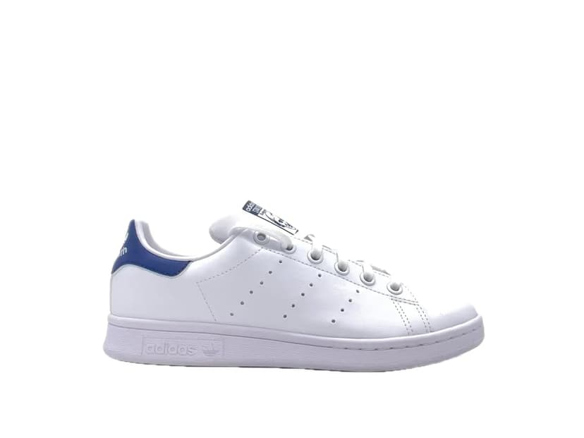 Adidas Stan Smith J, Gymnastics Shoe, FTWR White/FTWR White/Dark Blue, - 4