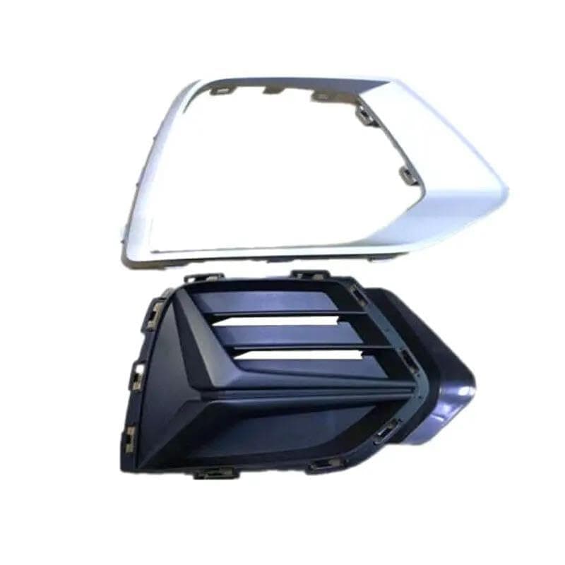Fog Light Cover Car Front Left Right Bumper Fog Light Grille Cover Cap Car-styling For A-udi Q3 2013 2014 2015 2016 2017 2018 2019 2020 2021 Front Bumper Grille(2013-2015,Right) - 8