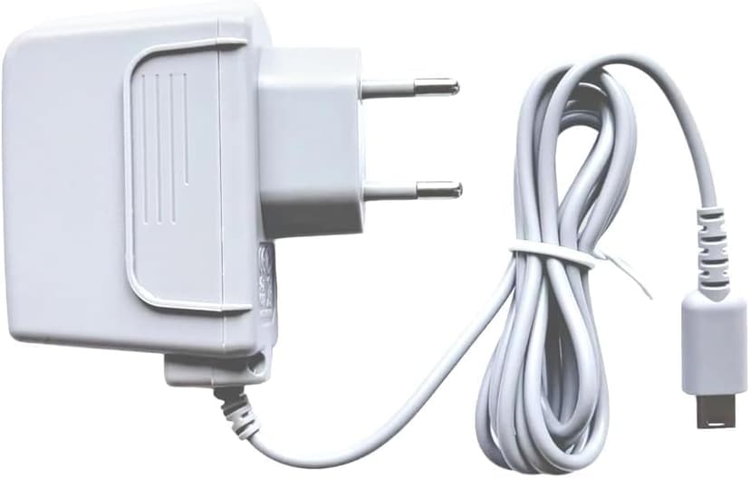 Kinoco Caricatore compatibile con console 3DS/3DS XL, 2DS, DSi/DSi XL,Alimentatore portatile per ricarica console di gioco, 1,1 m (grigio) - 1