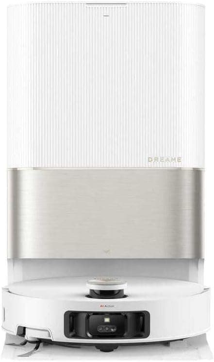 DREAME X50 Ultra Complete Robot Vacuum Cleaner and Broom with Automatic Vacuum Base, White - 1