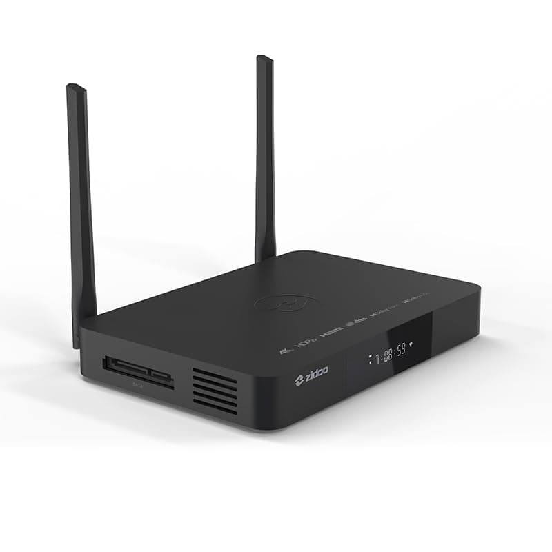 Zidoo Z9X Pro 4K HDR Media Player, 4K Android TV Box, Android 11 OS, RTD1619BPD Quad-Core 64bit Processor 4G+32G, VS10 Image Quality Engine, HDR10+MKV, pour la Lecture vidéo et Audio - 4