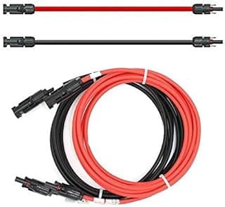 solartronics Câble d'extension 4 mm² avec fiche Solaire 2…