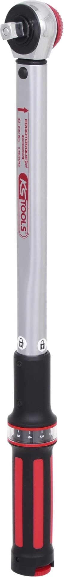 KS Tools 516.6042 1/2 "ERGOTORQUE®precision torque wrench 40-200 Nm with Quick-Lock knob ratchet head - 3